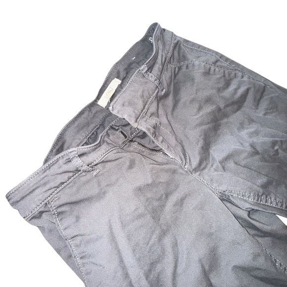 LOFT Marissa Gray Ankle Cropped Pants - Picture 3 of 5